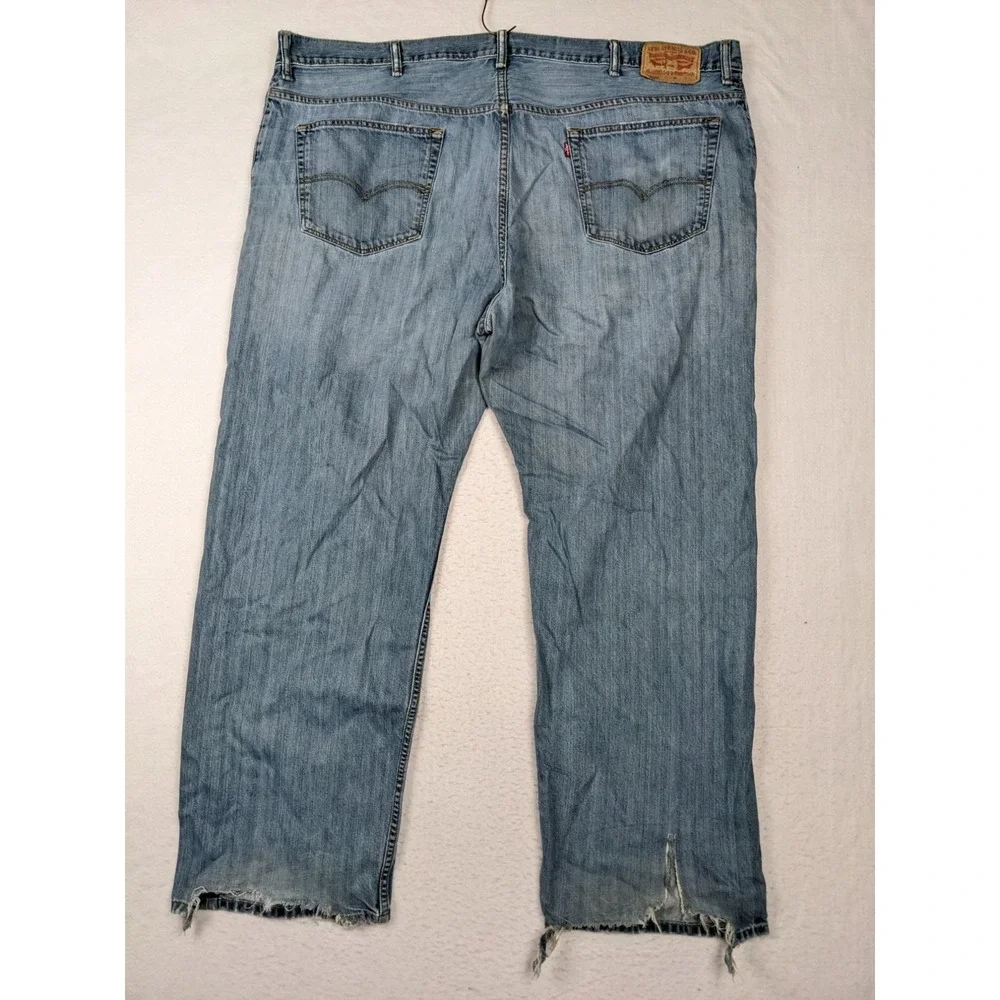 Levis Strauss 559 Mens Blue Denim Jeans Size 50 x 32